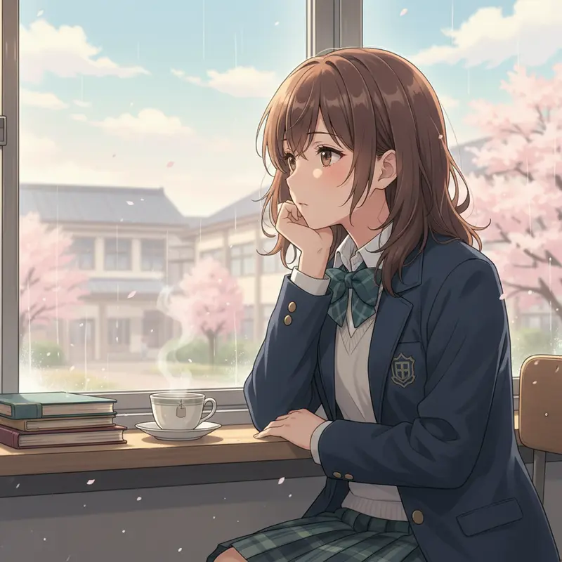 School-themed anime often focus on the development of romantic relationships amidst academic settings.