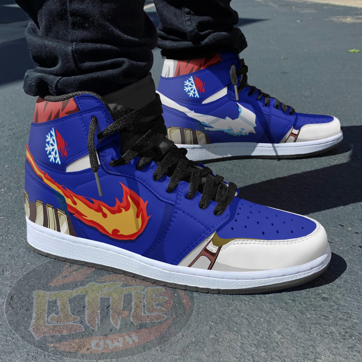 Shoto Todoroki MHA JD1 Custom Shoe
