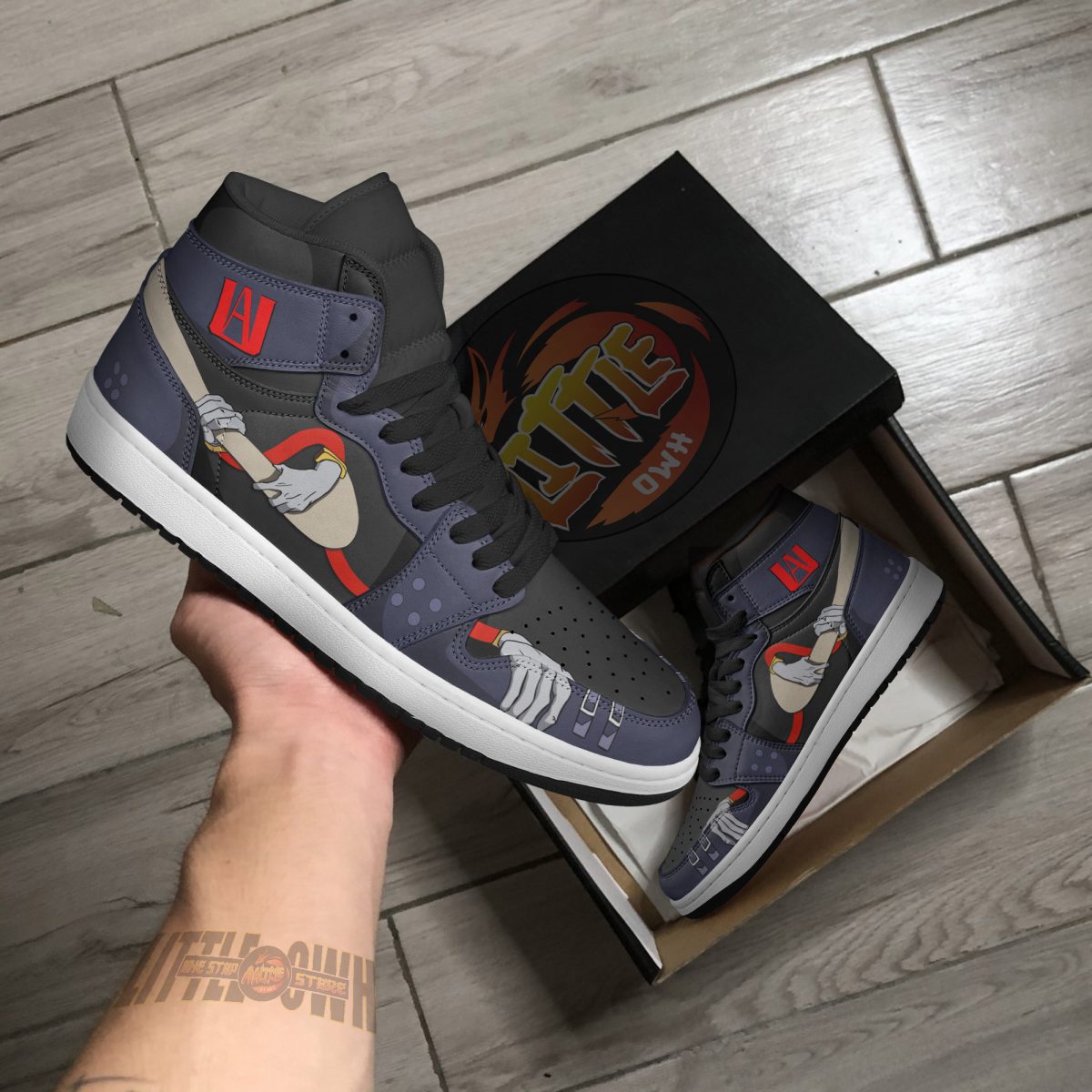 Tomura Shigaraki MHA JD1 Custom Shoe