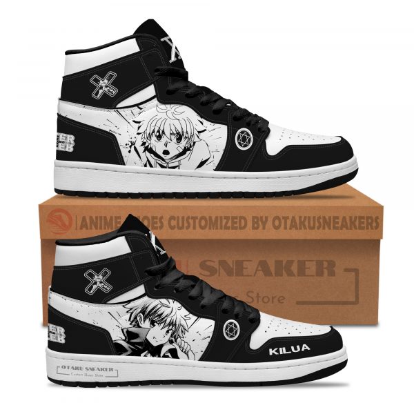 Killua Zoldyck HxH JD1 Custom Shoe