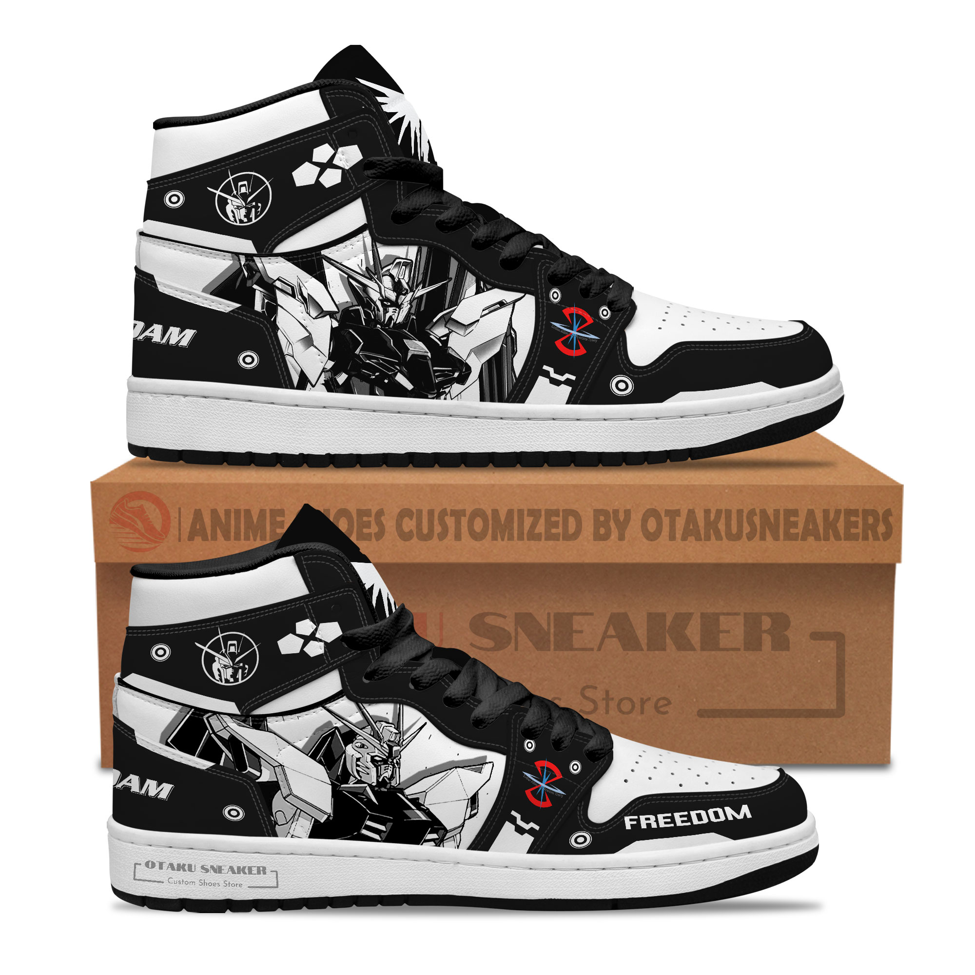 Gundam Freedom JD1 Custom Shoe