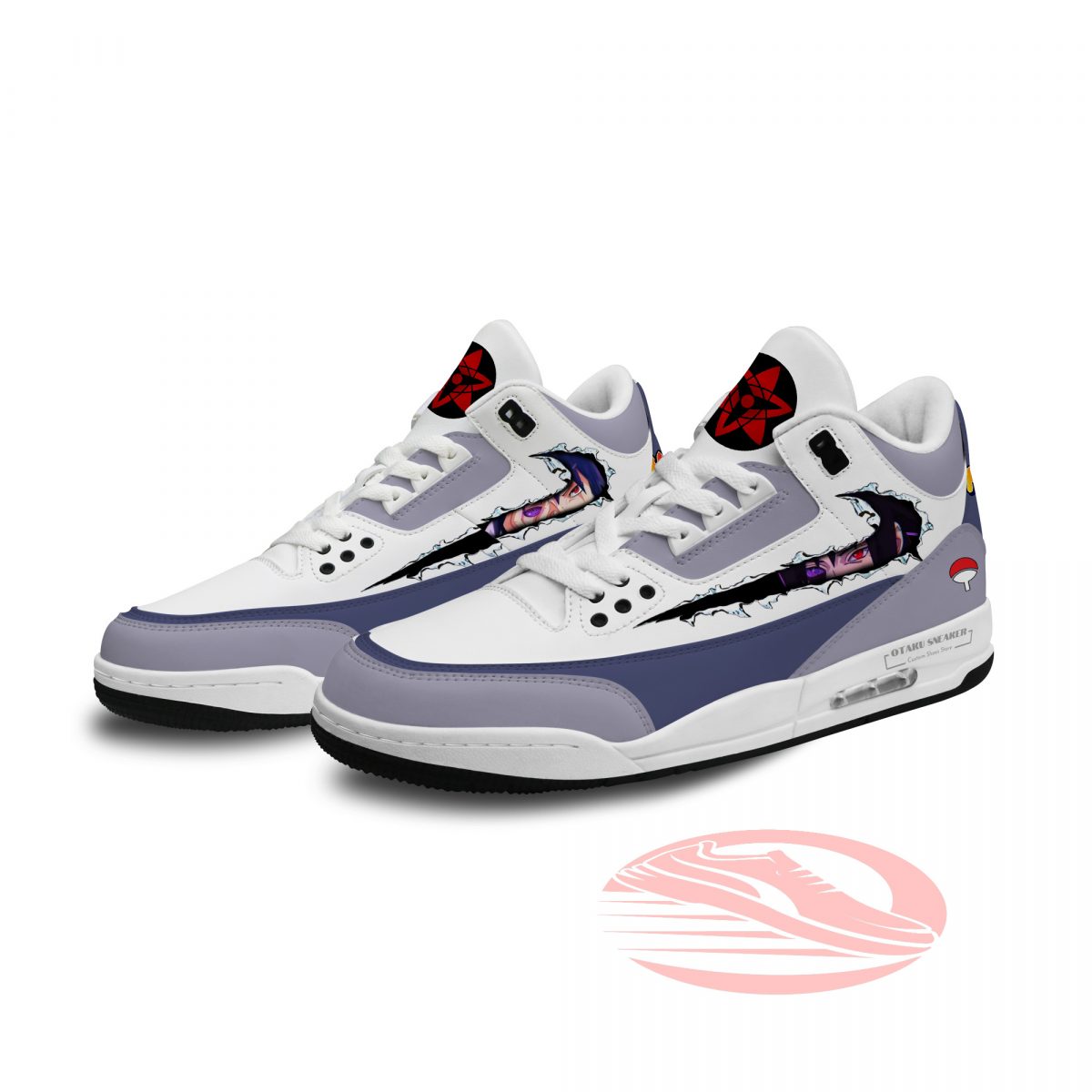 Uchiha Sasuke Custom JD3 Shoes