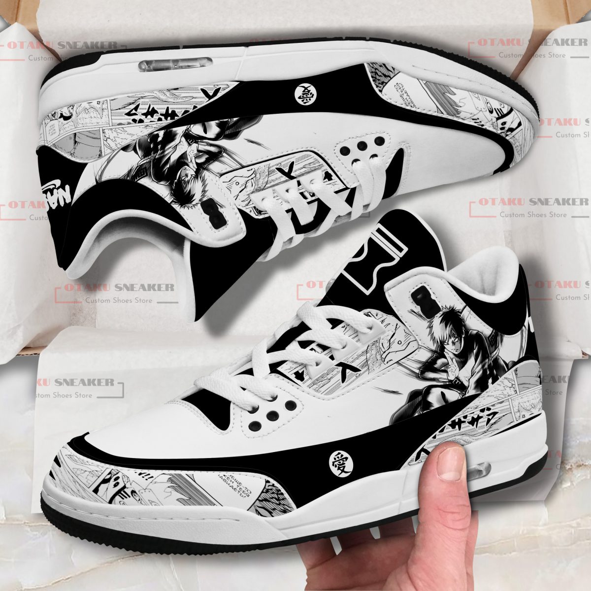 Gaara Berserk Custom JD3 Shoes