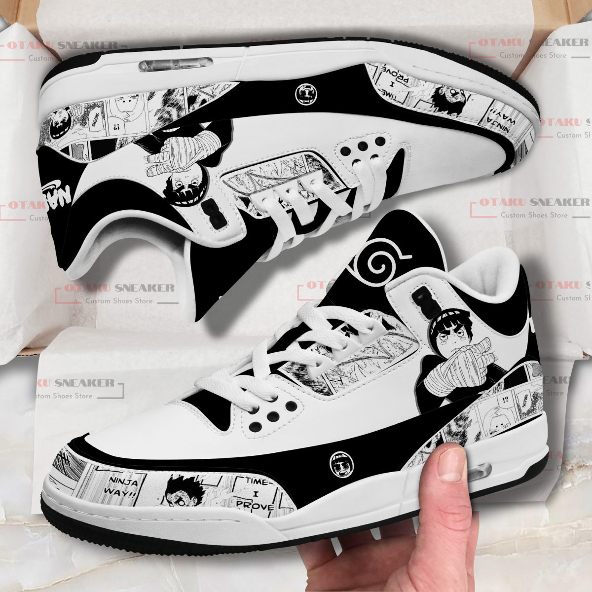 Rock Lee Custom JD3 Shoes