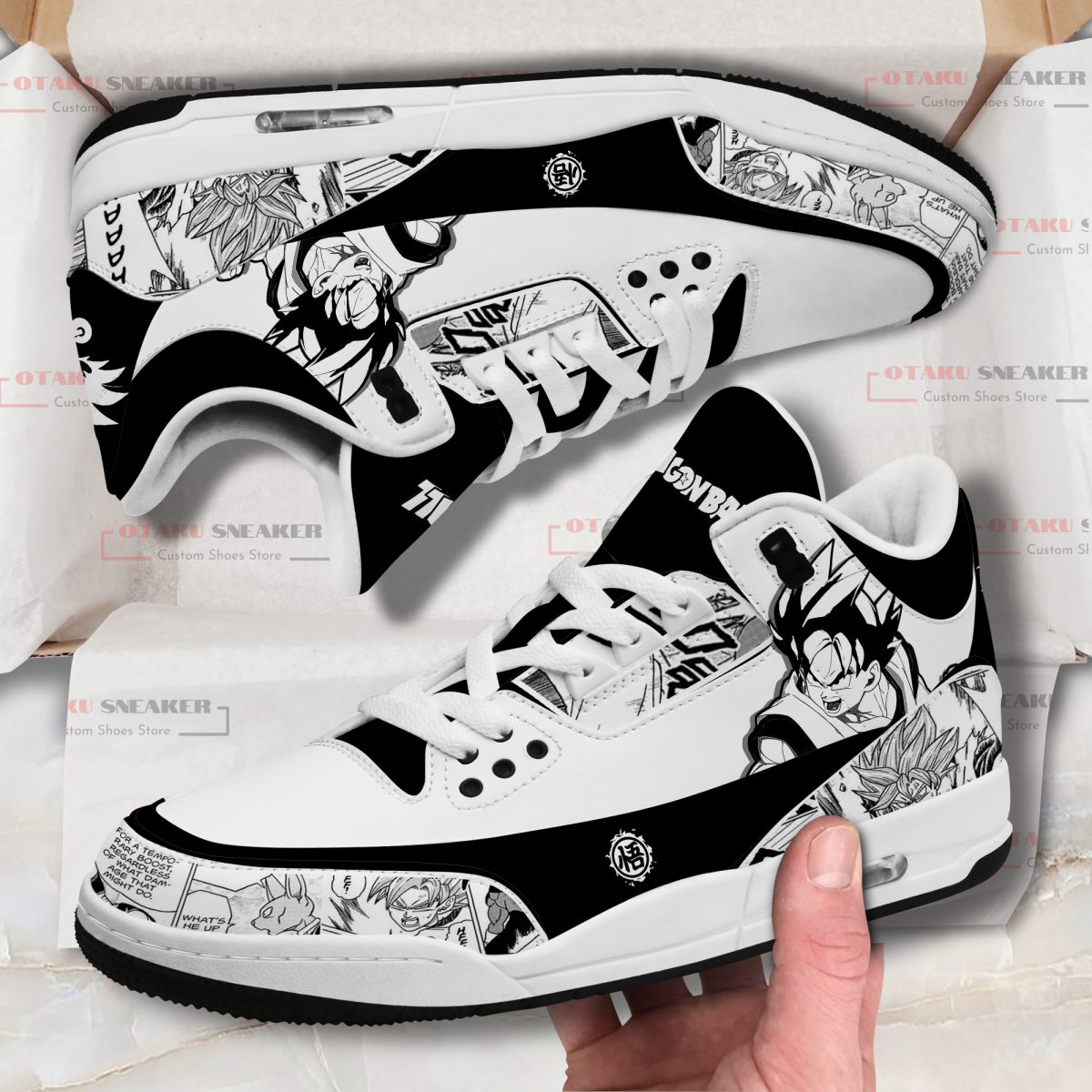 Goku DGB Custom JD3 Shoes