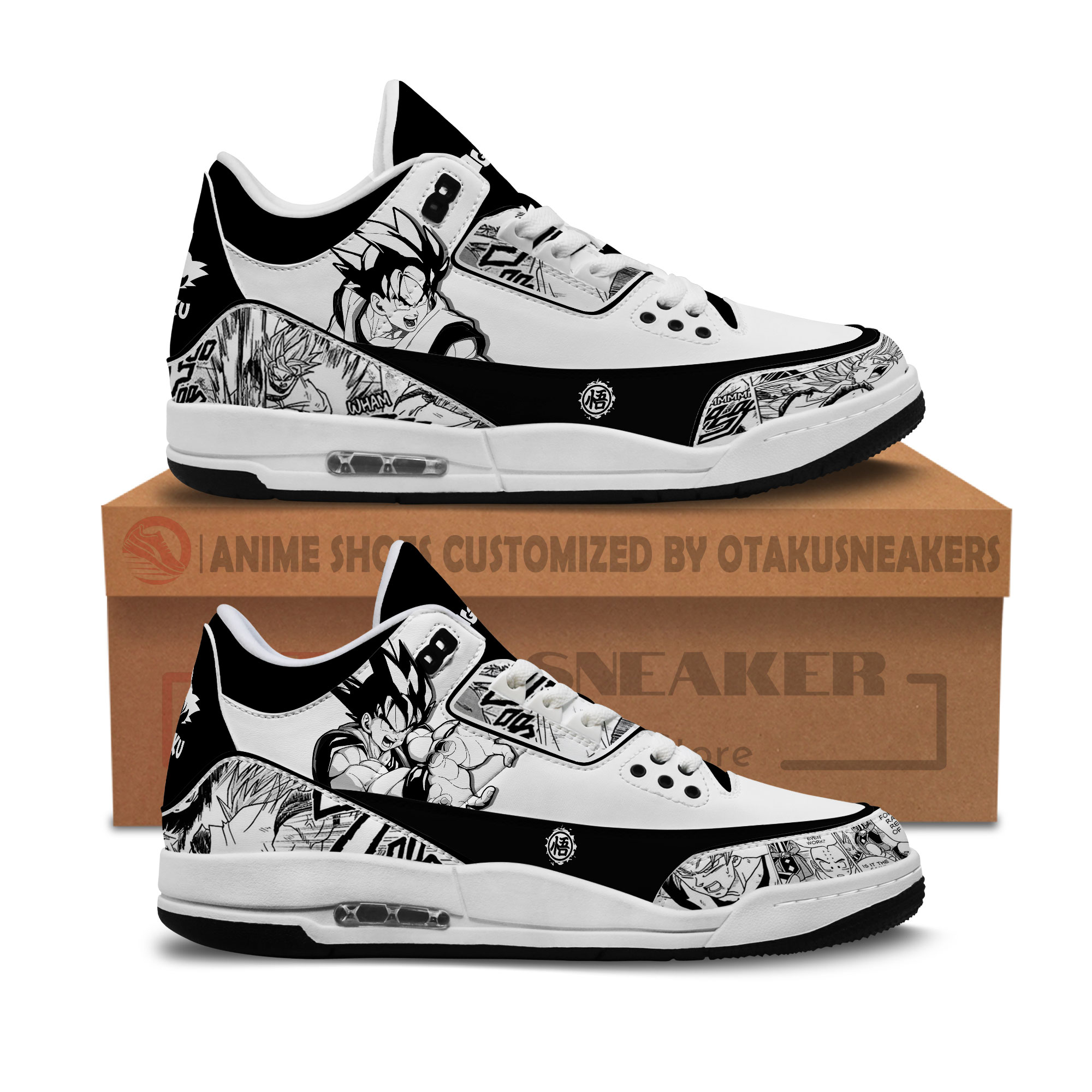 Goku DGB Custom JD3 Shoes