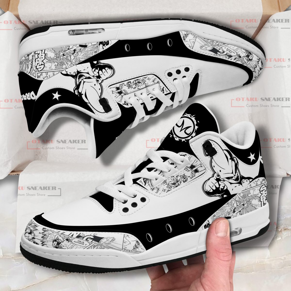Majin Buu DGB Custom JD3 Shoe
