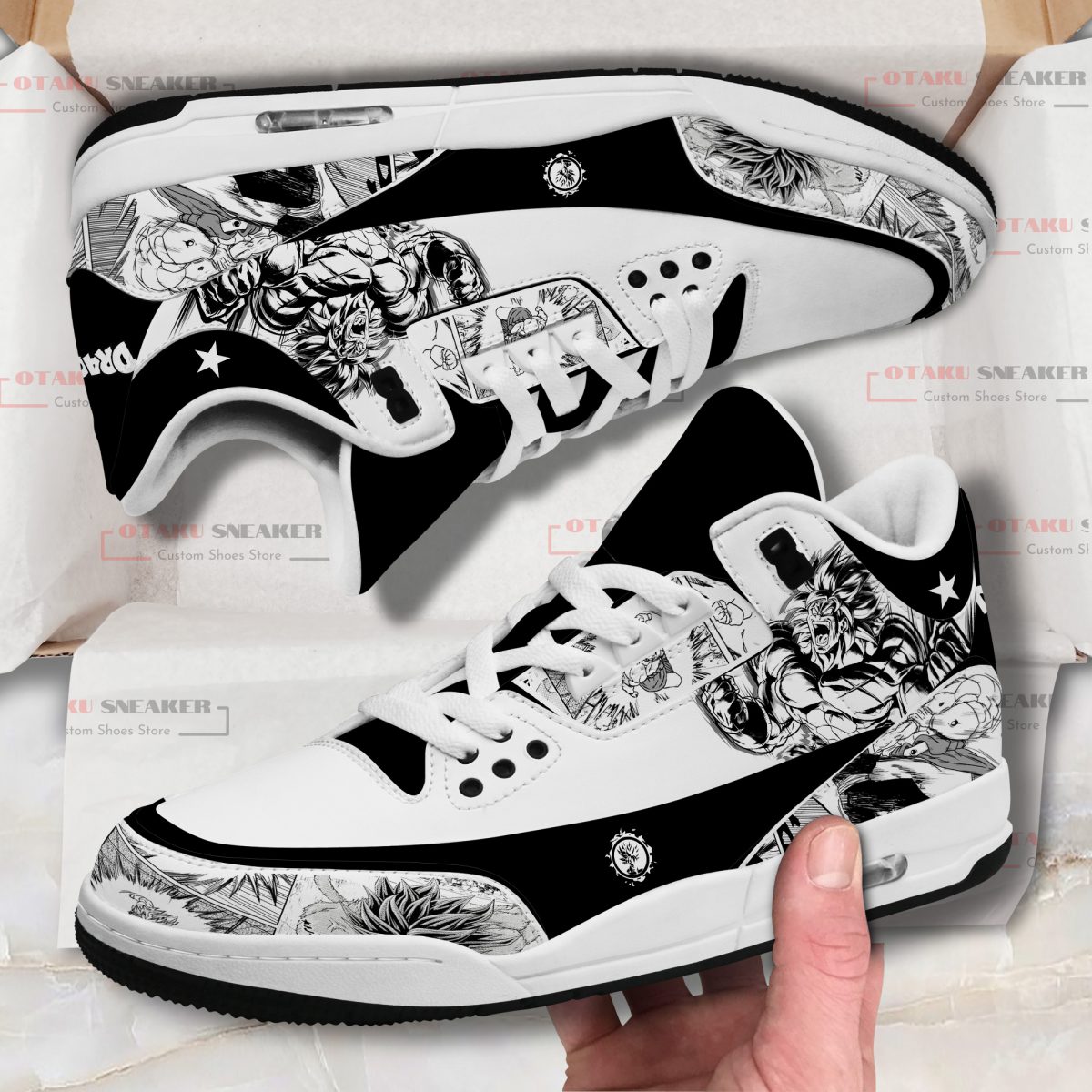 Broly DGB Custom JD3 Shoes