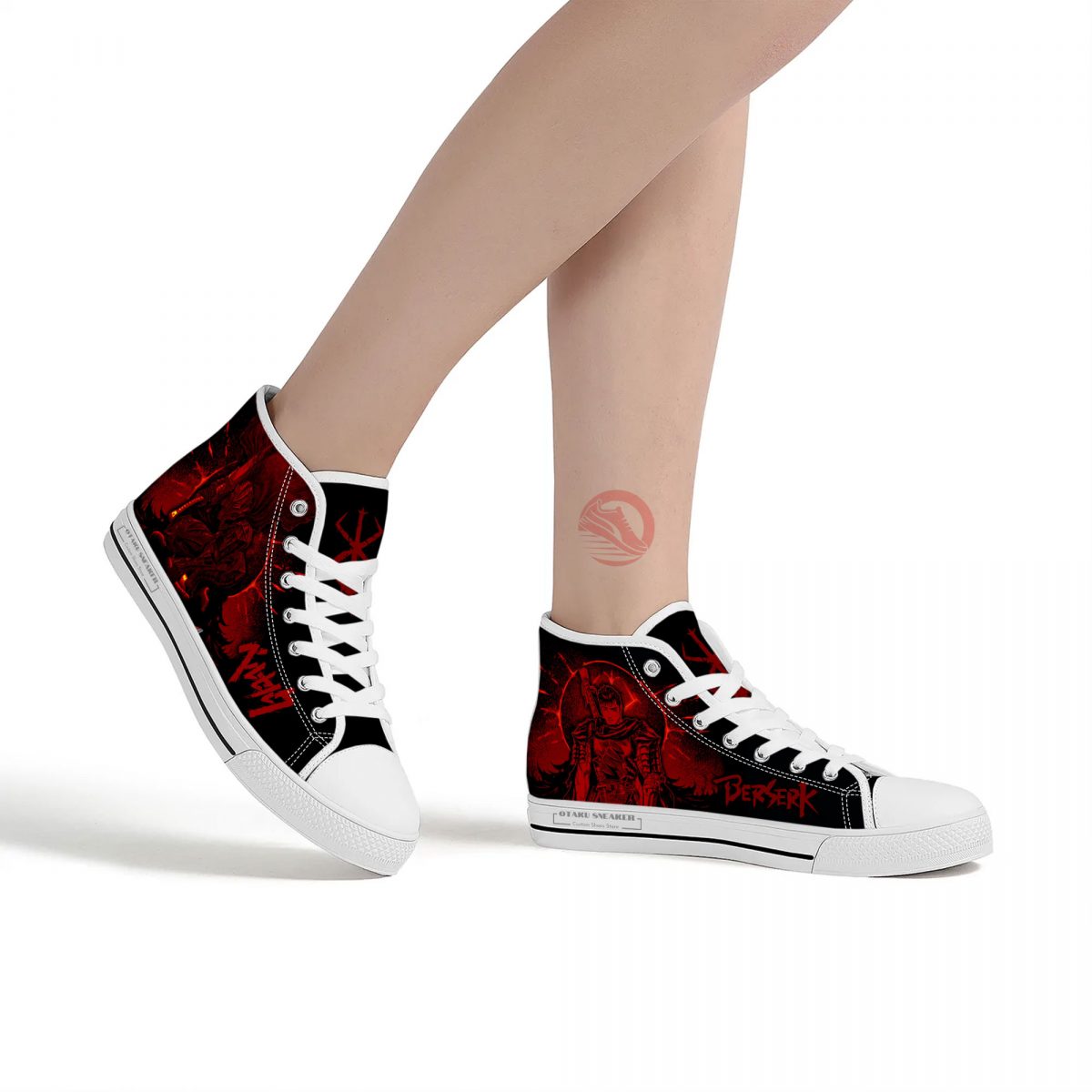 Guts Berserk Custom High Canvas Shoes Guts Berserk Custom High Canvas Shoes