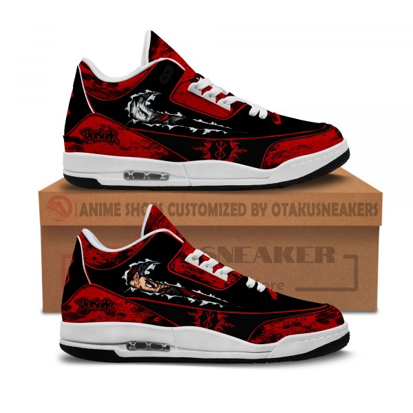 Guts Berserk Custom JD3 Shoes