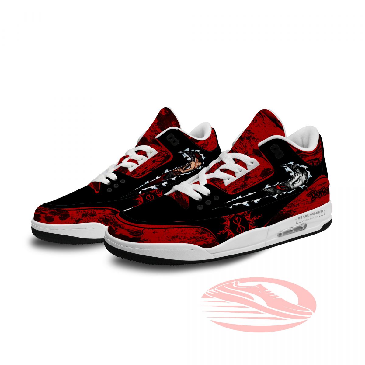 Guts Berserk Custom JD3 Shoes