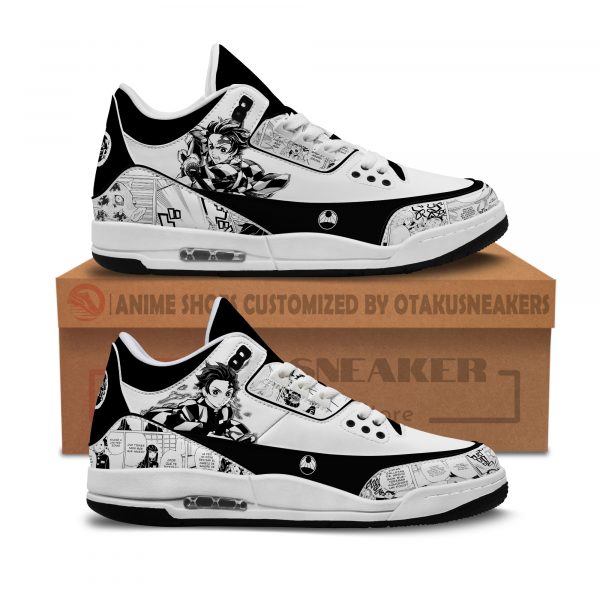 Tanjiro Kamado Custom JD3 Shoes