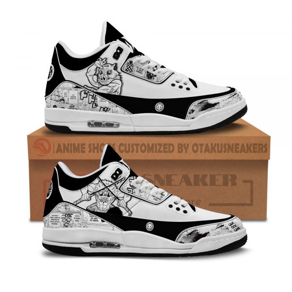 Inosuke Hashibira Custom JD3 Shoes