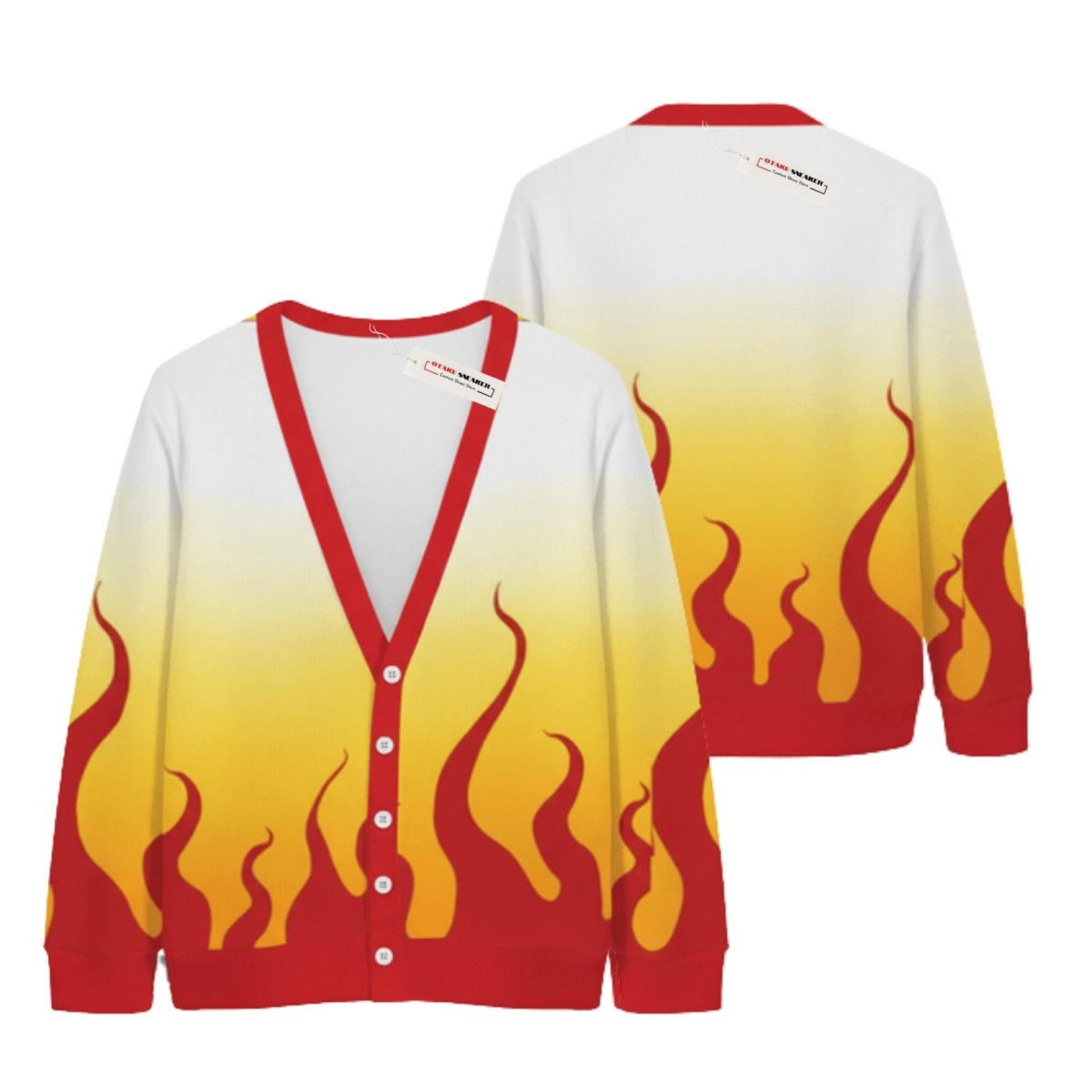 Rengoku Custom Knitted Cardigan – Xmas Edition