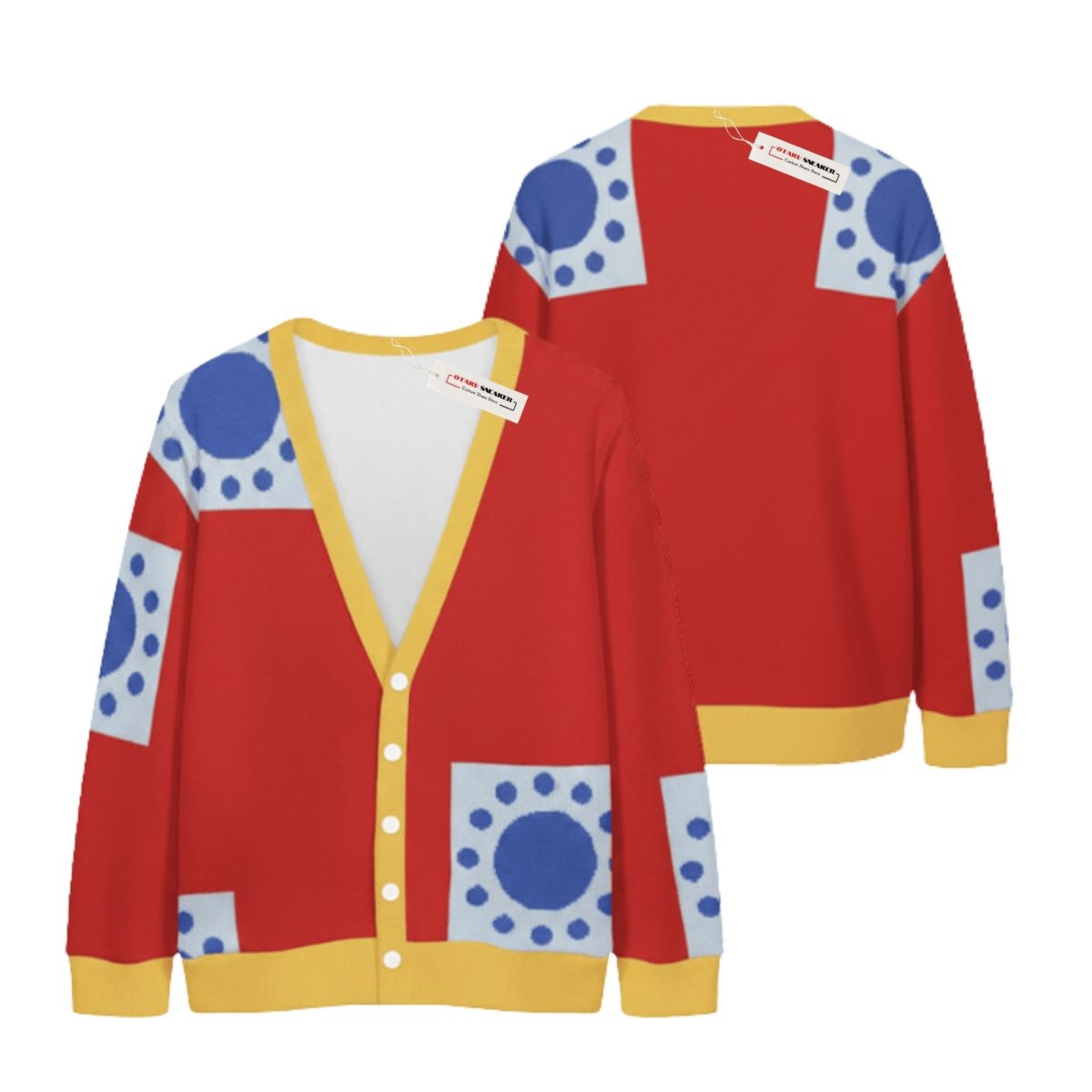 Luffy Owen OP Custom Knitted Cardigan – Xmas Edition