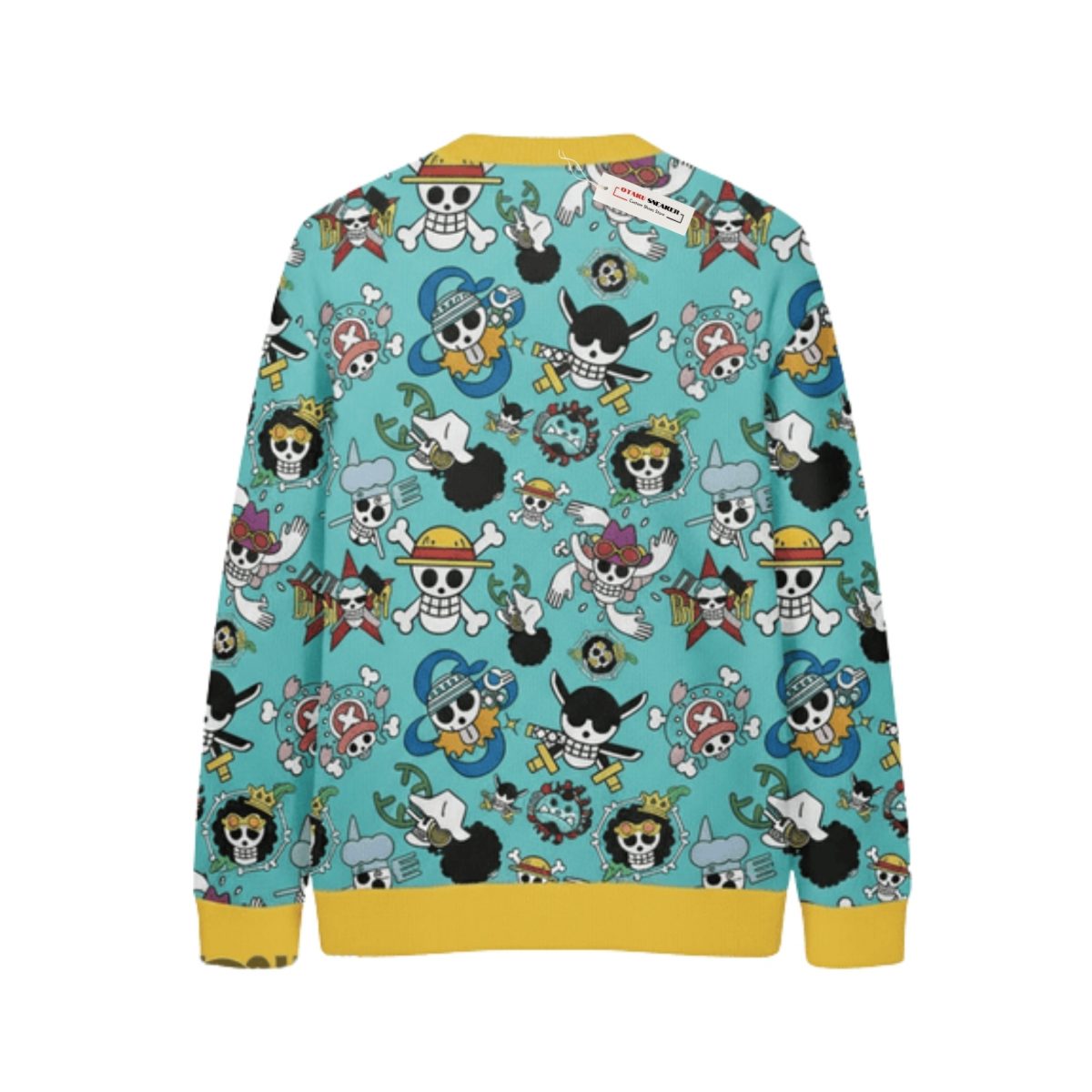 Strawhats Jolly Roger OP Custom Knitted Cardigan – Xmas Edition