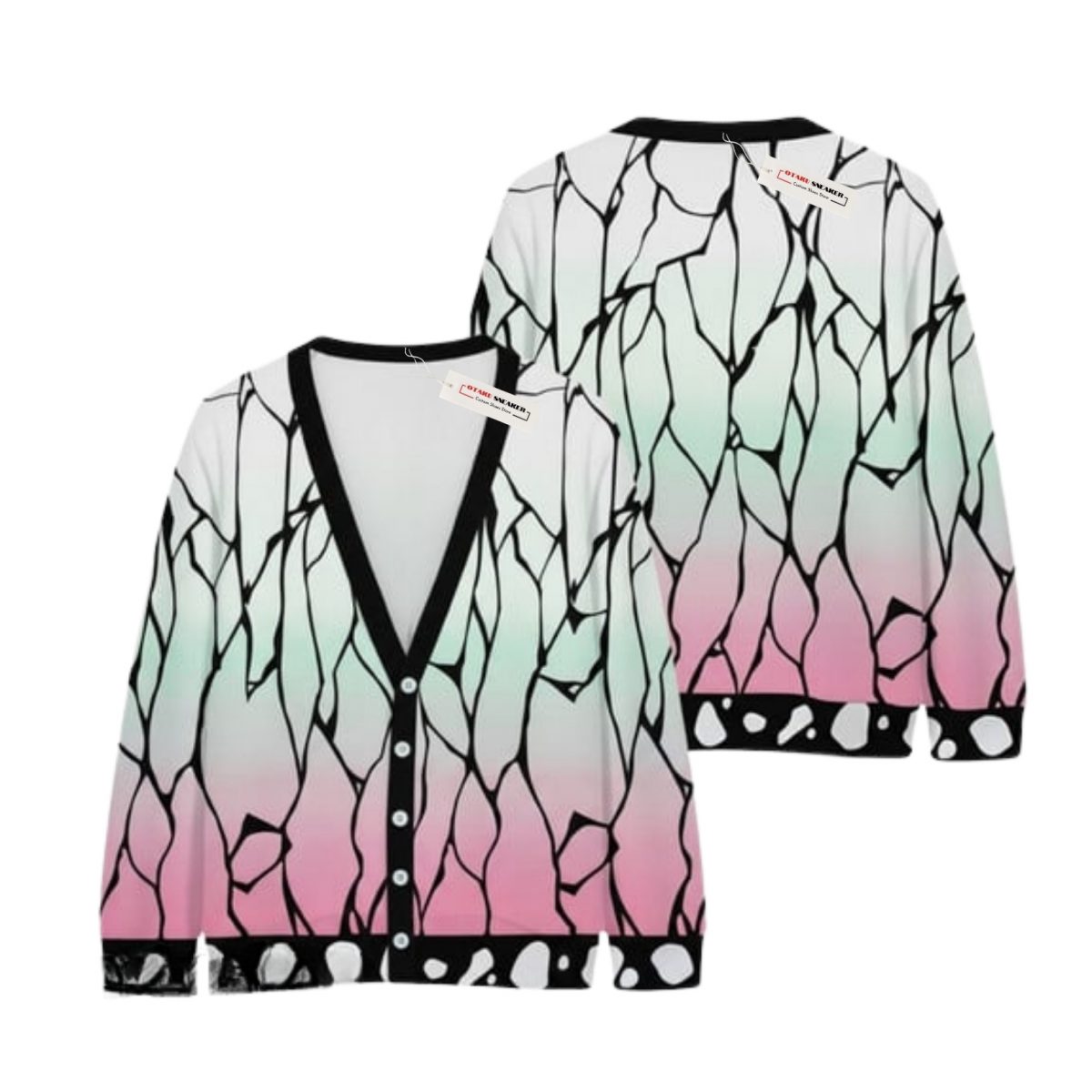 Shinobu Custom Knitted Cardigan – Xmas Edition