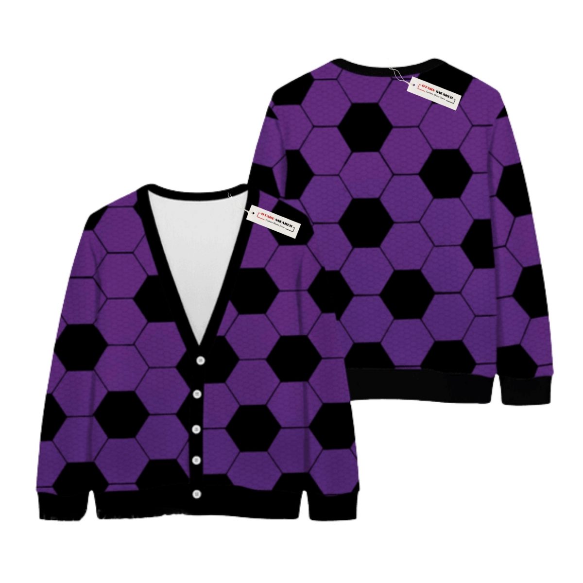 Kokushibo Custom Knitted Cardigan – Xmas Edition